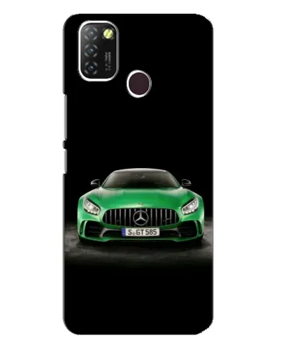 Чехол для Infinix Hot 10 Lite с картинкой «Mercedes — неоновый лого» Чехол для Infinix Hot 10 Lite с картинкой «Mercedes — неоновый лого»