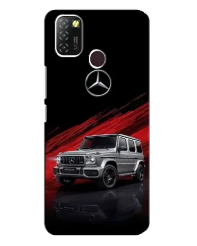 Чехол для Infinix Hot 10 Lite с картинкой «Mercedes G-Class красный» Чехол для Infinix Hot 10 Lite с картинкой «Mercedes G-Class красный»
