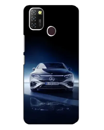 Чехол для Infinix Hot 10 Lite с картинкой «Ночной Mercedes EQ» Чехол для Infinix Hot 10 Lite с картинкой «Ночной Mercedes EQ»