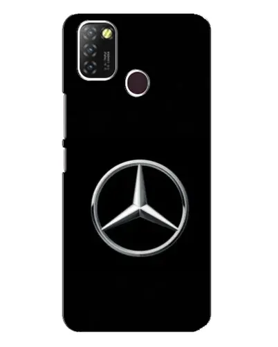 Чехол для Infinix Hot 10 Lite с картинкой «Mercedes классический лого» Чехол для Infinix Hot 10 Lite с картинкой «Mercedes классический лого»