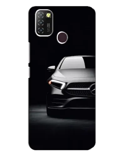Чехол для Infinix Hot 10 Lite с картинкой «Свет фар Mercedes» Чехол для Infinix Hot 10 Lite с картинкой «Свет фар Mercedes»