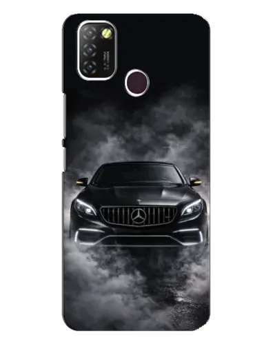 Чехол для Infinix Hot 10 Lite с картинкой «Mercedes в дыму» Чехол для Infinix Hot 10 Lite с картинкой «Mercedes в дыму»