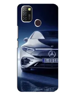 Чехол для Infinix Hot 10 Lite с картинкой «Mercedes EQ — будущее»