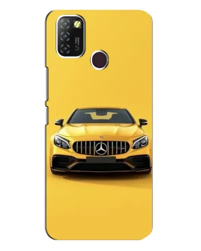 Чехол для Infinix Hot 10 Lite с картинкой «Желтый Mercedes GT» Чехол для Infinix Hot 10 Lite с картинкой «Желтый Mercedes GT»