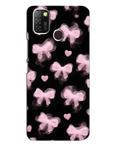 Чехол для Infinix Hot 10 Lite с картинкой «Геометрия банта»