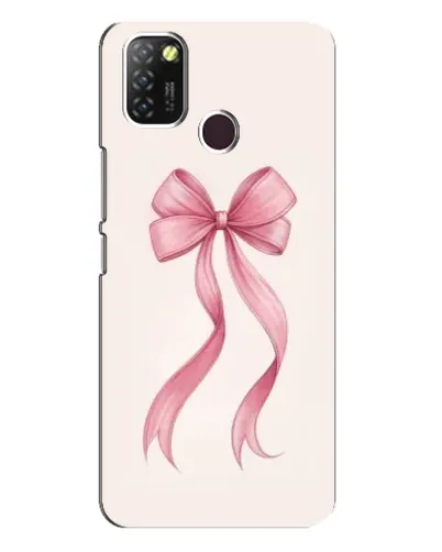 Чехол для Infinix Hot 10 Lite с картинкой «Розовый бант»