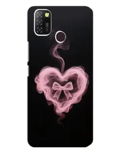 Чохол для Infinix Hot 10 Lite з картинкою «Димчасте серце» Чохол для Infinix Hot 10 Lite з картинкою «Димчасте серце»