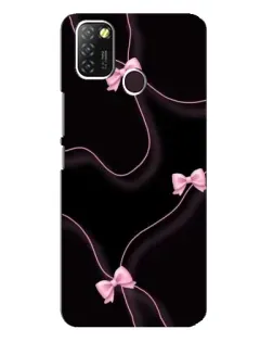 Чехол для Infinix Hot 10 Lite с картинкой «Розовые ленты»