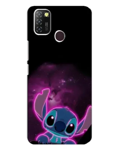 Чехол для Infinix Hot 10 Lite с картинкой «Неоновый Stitch»