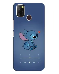 Чехол для Infinix Hot 10 Lite с картинкой «Музыкальный Stitch»