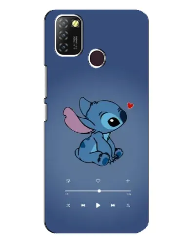 Чехол для Infinix Hot 10 Lite с картинкой «Музыкальный Stitch»