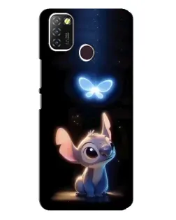 Чехол для Infinix Hot 10 Lite с картинкой «Сияющий Стич»
