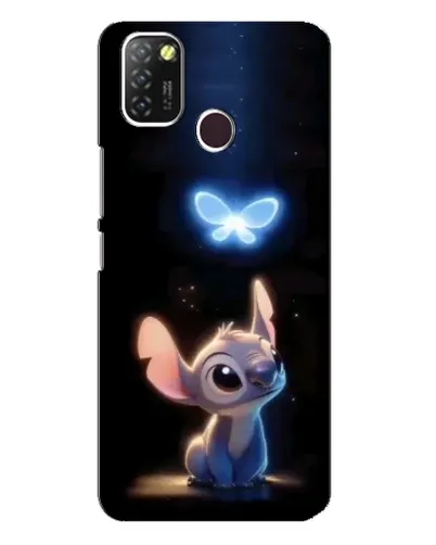 Чехол для Infinix Hot 10 Lite с картинкой «Сияющий Стич»