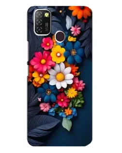 Чохол для Infinix Hot 10 Lite з картинкою «Квіткова феєрія» Чохол для Infinix Hot 10 Lite з картинкою «Квіткова феєрія»