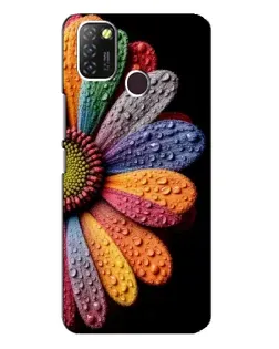 Чохол для Infinix Hot 10 Lite з картинкою «Райдужна квітка» Чохол для Infinix Hot 10 Lite з картинкою «Райдужна квітка»