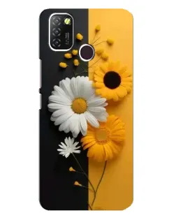 Чохол для Infinix Hot 10 Lite з картинкою «Соняшник та ромашка» Чохол для Infinix Hot 10 Lite з картинкою «Соняшник та ромашка»
