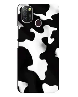 Чохол для Infinix Hot 10 Lite з картинкою «Чорно-біла пляма» Чохол для Infinix Hot 10 Lite з картинкою «Чорно-біла пляма»