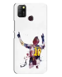 Чохол для Infinix Hot 10 Lite з картинкою «Акварельний Мессі Барселона» Чохол для Infinix Hot 10 Lite з картинкою «Акварельний Мессі Барселона»