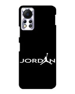 Чехол для Infinix Hot 11s с картинкой «Jordan White Logo»