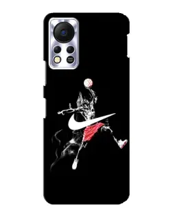 Чехол для Infinix Hot 11s с картинкой «Jordan Jumpman»