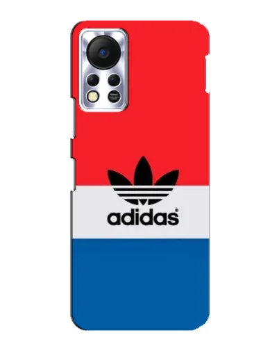 Чехол для Infinix Hot 11s с картинкой «Ретро блоки Adidas»