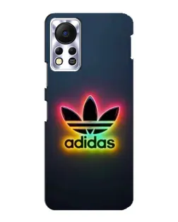 Чехол для Infinix Hot 11s с картинкой «Неоновый Adidas»