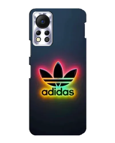 Чехол для Infinix Hot 11s с картинкой «Неоновый Adidas»