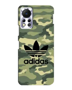 Чехол для Infinix Hot 11s с картинкой «Милитари стиль Adidas»