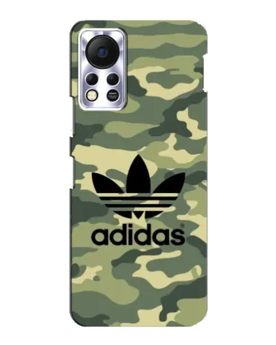 Чехол для Infinix Hot 11s с картинкой «Милитари стиль Adidas»