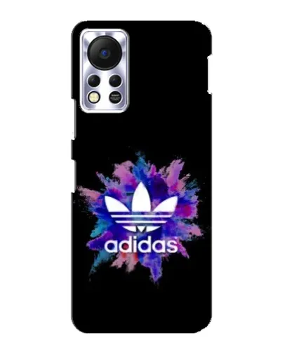 Чехол для Infinix Hot 11s с картинкой «Взрыв красок Adidas»