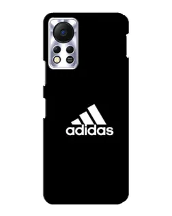 Чехол для Infinix Hot 11s с картинкой «Черная классика Adidas»