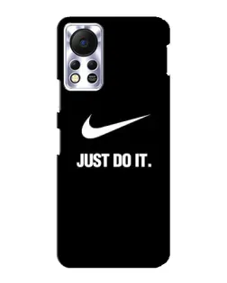 Чехол для Infinix Hot 11s с картинкой «Классический принт Nike»
