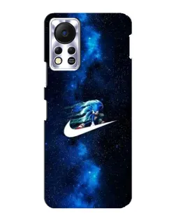 Чехол для Infinix Hot 11s с картинкой «Звездный путь Nike»