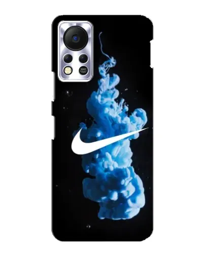 Чехол для Infinix Hot 11s с картинкой «Nike и синий дым» Чехол для Infinix Hot 11s с картинкой «Nike и синий дым»