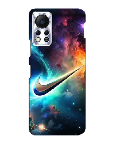 Чехол для Infinix Hot 11s с картинкой «Космический Nike Swoosh» Чехол для Infinix Hot 11s с картинкой «Космический Nike Swoosh»