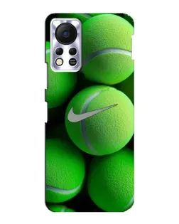 Чехол для Infinix Hot 11s с картинкой «Теннисные мячи Найк»