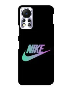 Чехол для Infinix Hot 11s с картинкой «Nike — городская ночь»