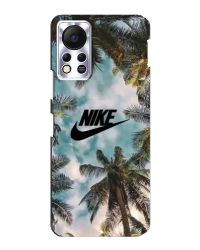 Чехол для Infinix Hot 11s с картинкой «Тропический принт Nike» Чехол для Infinix Hot 11s с картинкой «Тропический принт Nike»