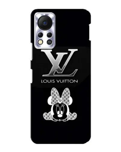 Чехол для Infinix Hot 11s с картинкой «LV и Минни Маус»