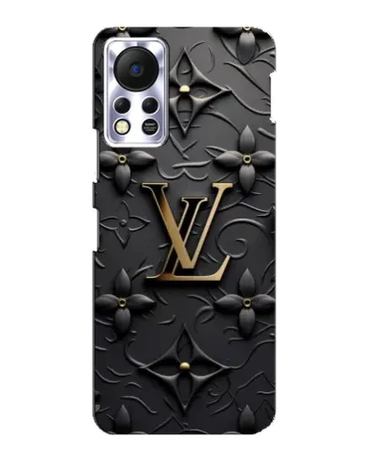 Чехол для Infinix Hot 11s с картинкой «Кожаная текстура LV»