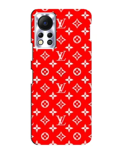Чехол для Infinix Hot 11s с картинкой «Яркий паттерн LV»