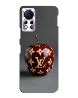 Чехол для Infinix Hot 11s с картинкой «Красное яблоко LV»