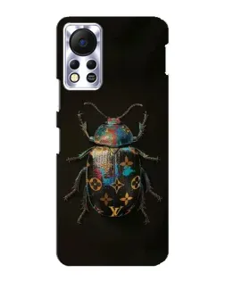Чехол для Infinix Hot 11s с картинкой «LV — мраморный принт»