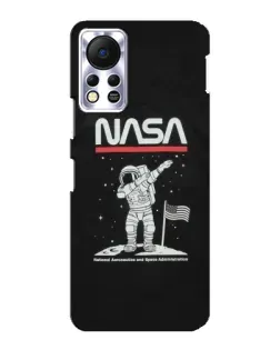 Чехол для Infinix Hot 11s с картинкой «NASA — шагаем по Луне» Чехол для Infinix Hot 11s с картинкой «NASA — шагаем по Луне»
