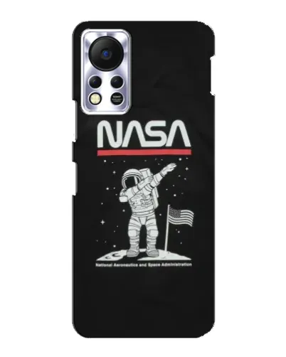 Чехол для Infinix Hot 11s с картинкой «NASA — шагаем по Луне» Чехол для Infinix Hot 11s с картинкой «NASA — шагаем по Луне»