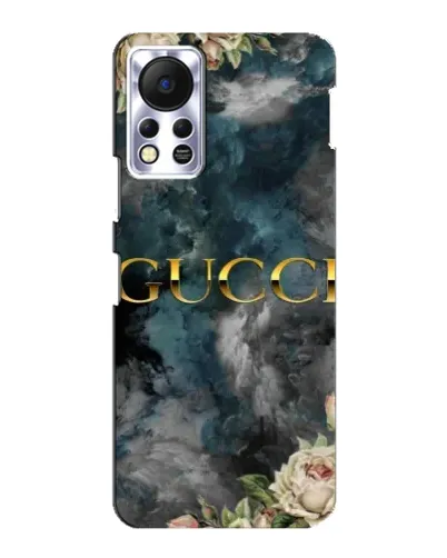 Чехол для Infinix Hot 11s с картинкой «Абстрактные цветы Gucci» Чехол для Infinix Hot 11s с картинкой «Абстрактные цветы Gucci»