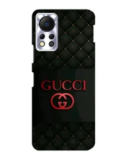 Чехол для Infinix Hot 11s с картинкой «Gucci — стеганый черный» Чехол для Infinix Hot 11s с картинкой «Gucci — стеганый черный»