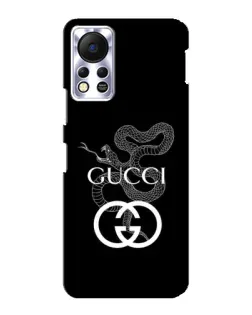 Чехол для Infinix Hot 11s с картинкой «Gucci — серебряная змея» Чехол для Infinix Hot 11s с картинкой «Gucci — серебряная змея»