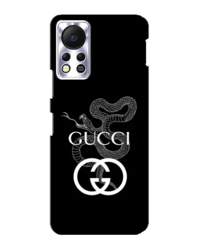Чехол для Infinix Hot 11s с картинкой «Gucci — серебряная змея» Чехол для Infinix Hot 11s с картинкой «Gucci — серебряная змея»
