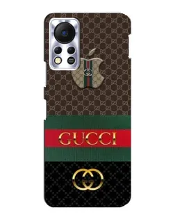 Чехол для Infinix Hot 11s с картинкой «Gucci — брендированный десерт» Чехол для Infinix Hot 11s с картинкой «Gucci — брендированный десерт»